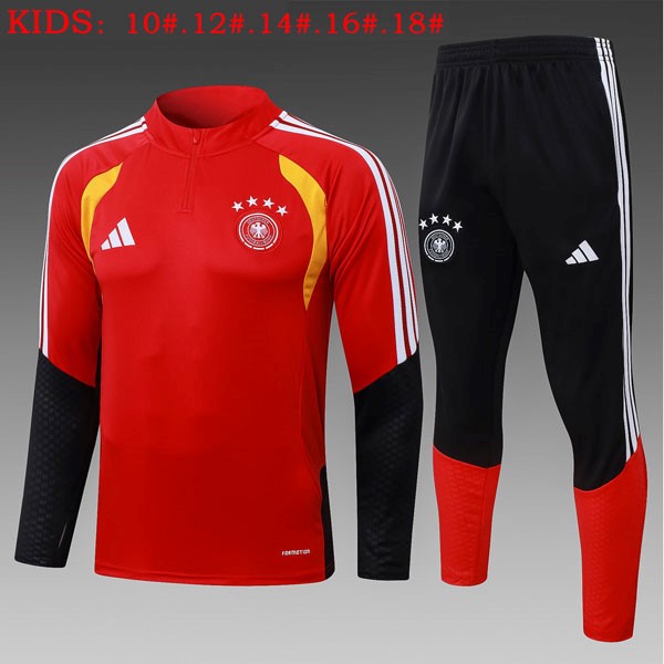 Ninos Sudadera De Training Alemania 2026/27 Rojo